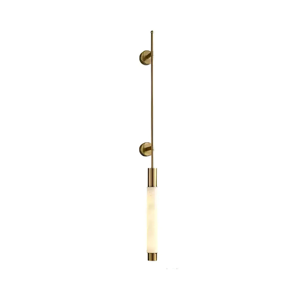 Alabaster Verita Column Wall Sconce