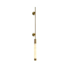 Alabaster Verita Column Wall Sconce