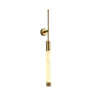 Alabaster Verita Column Wall Sconce
