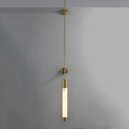 Alabaster Verita Column Wall Sconce
