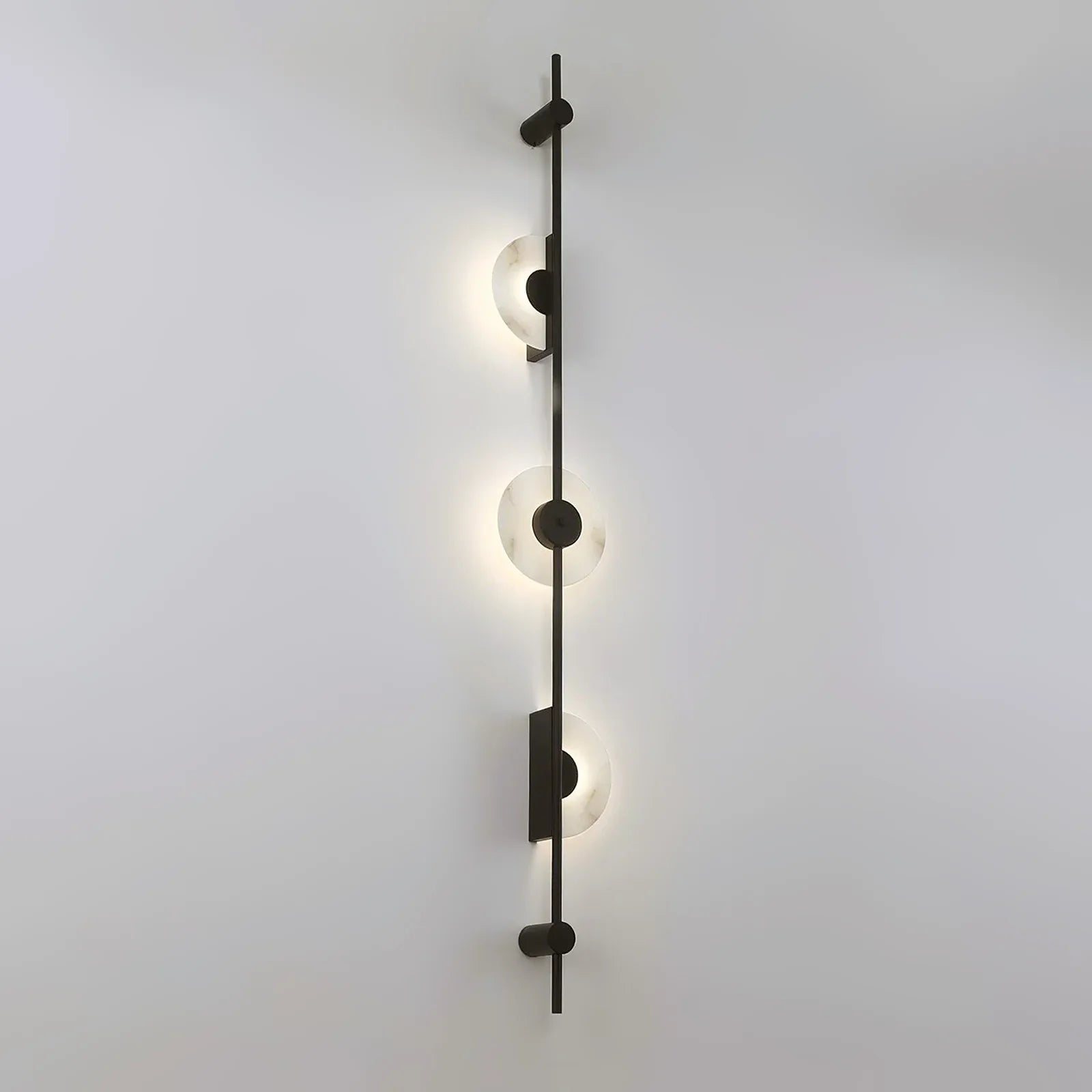 Alabaster Vertical Wall Sconce