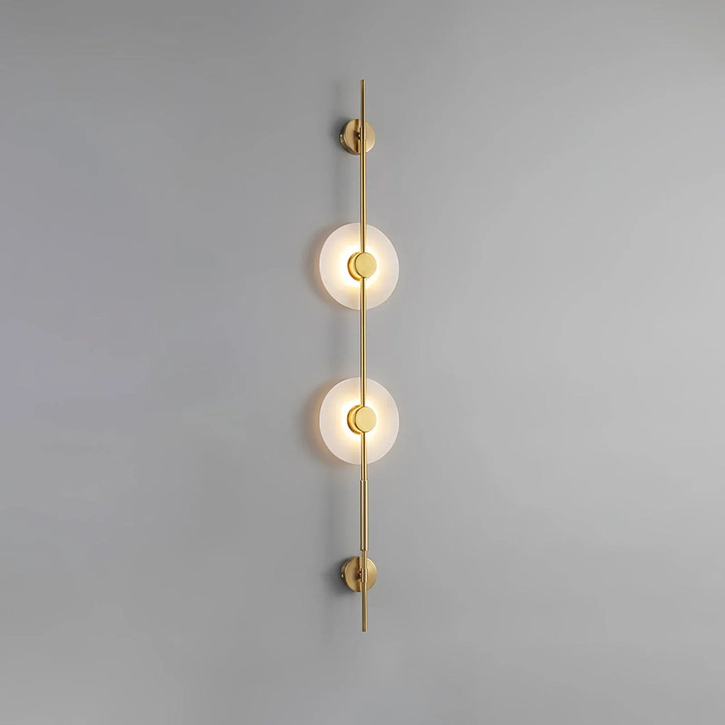 Alabaster Vertical Wall Sconce