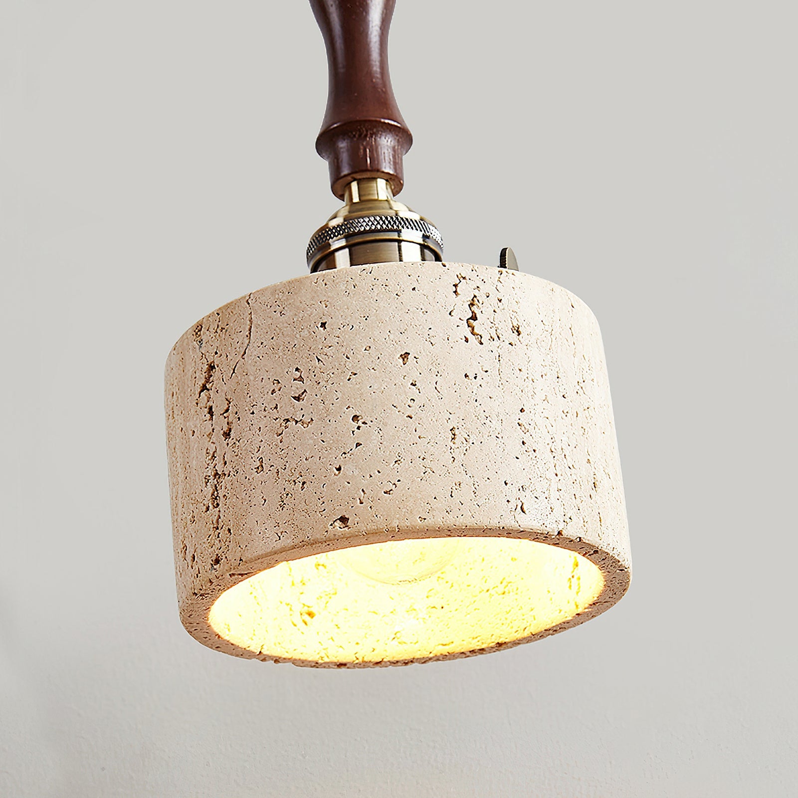 Alagusmo Travertine Pendant Light
