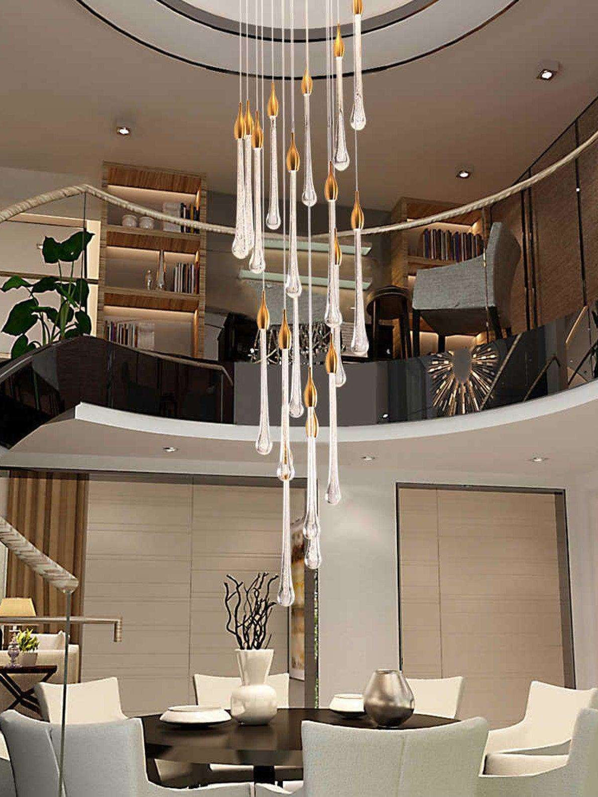 Allure Raindrop Shapes Chandelier