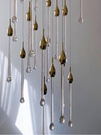 Allure Raindrop Shapes Chandelier