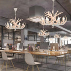 Antler Shape Resin Chandelier for Living Room