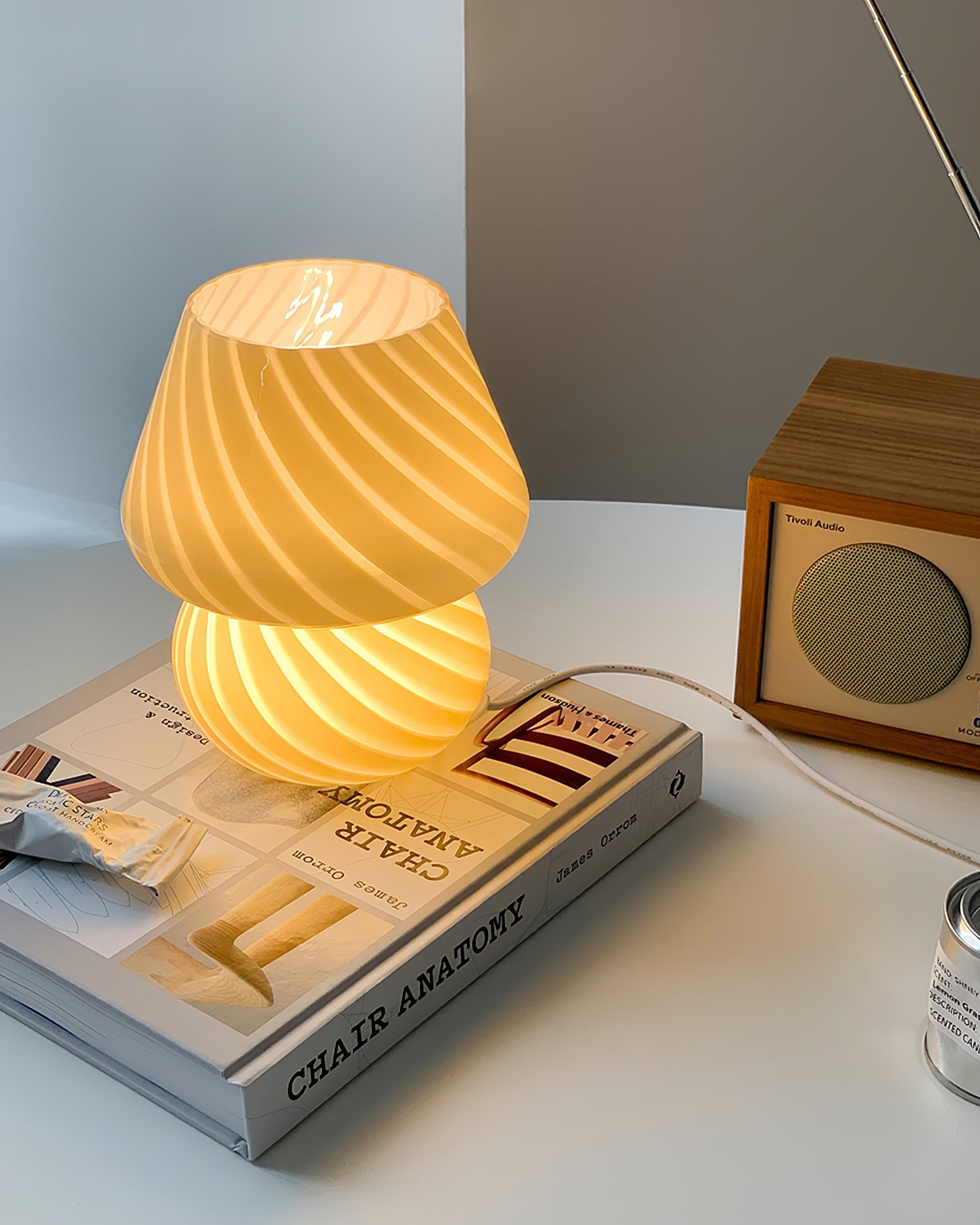 Ansel Glass Table Lamp