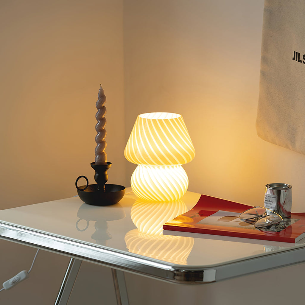 Ansel Glass Table Lamp
