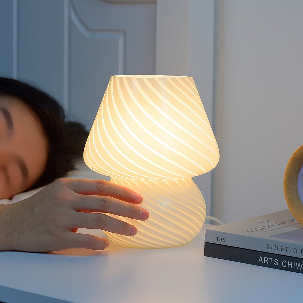 Ansel Glass Table Lamp