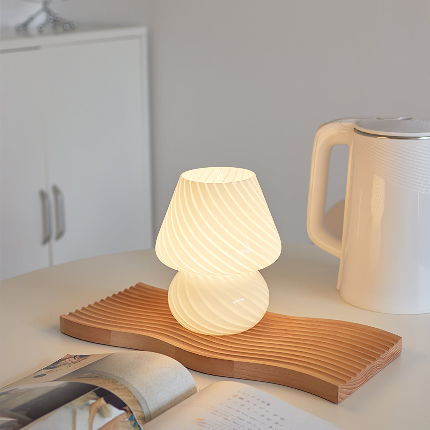 Ansel Glass Table Lamp