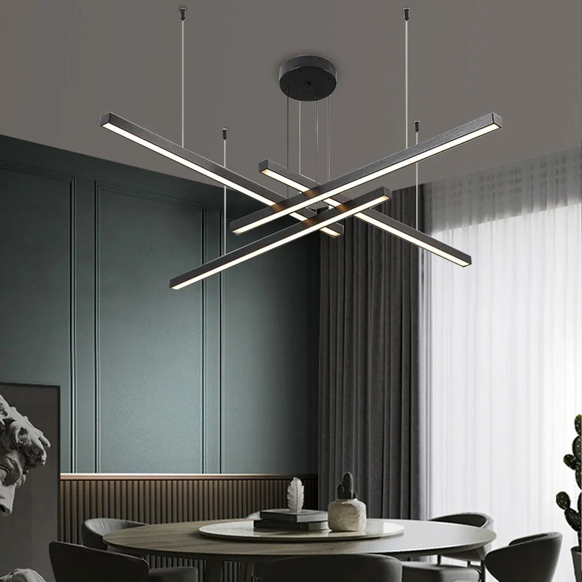 Multi Light Sticks LED Chandelier for Living Room
