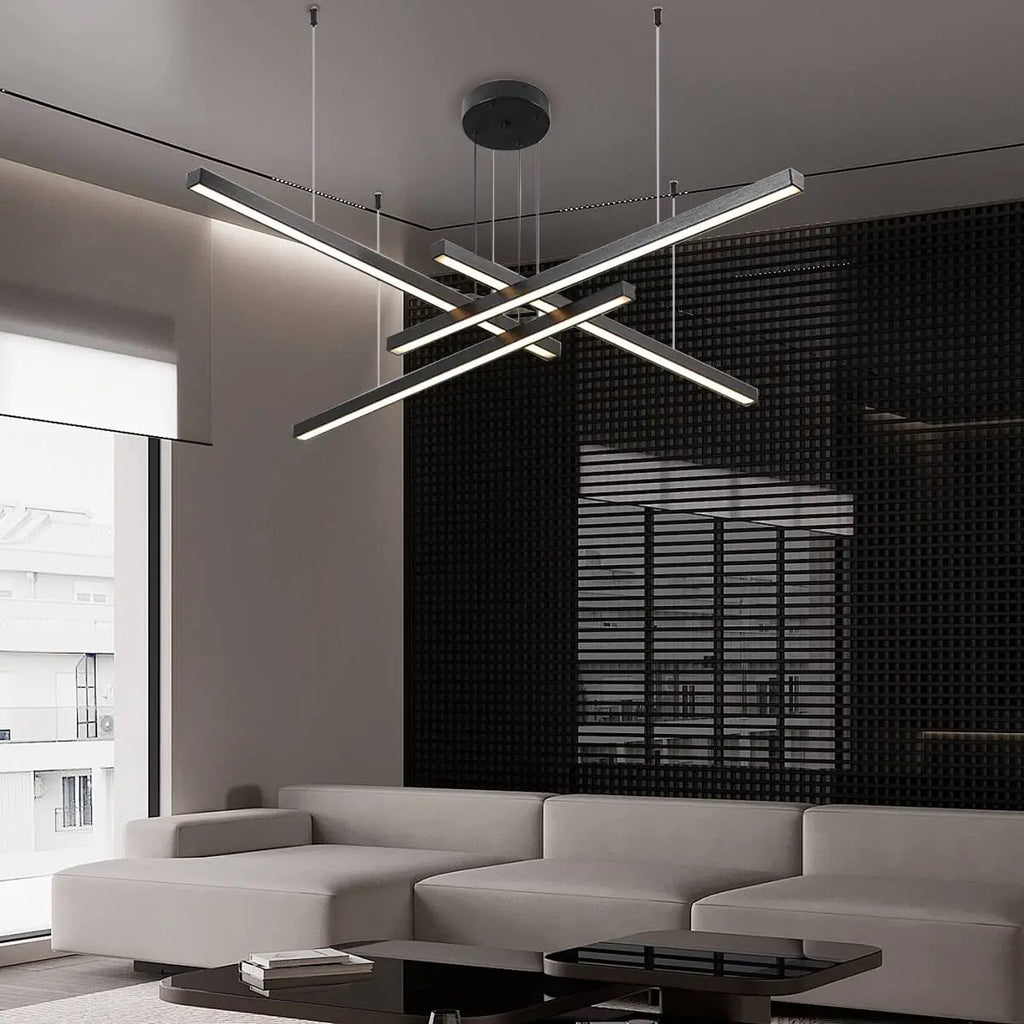 Multi Light Sticks LED Chandelier for Living Room