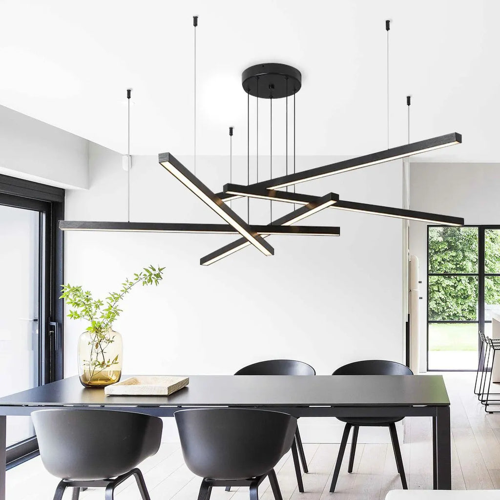 Multi Light Sticks LED Chandelier for Living Room