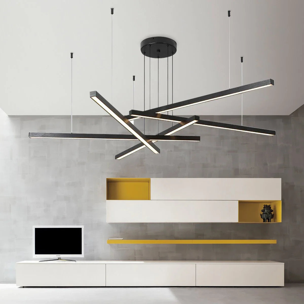 Multi Light Sticks LED Chandelier for Living Room