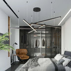 Multi Light Sticks LED Chandelier for Living Room