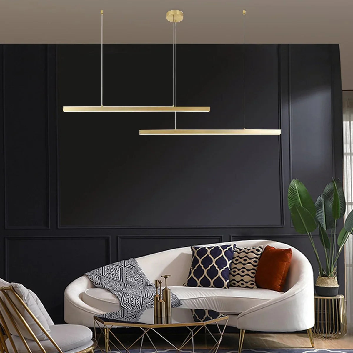 Multi Light Sticks LED Chandelier for Living Room
