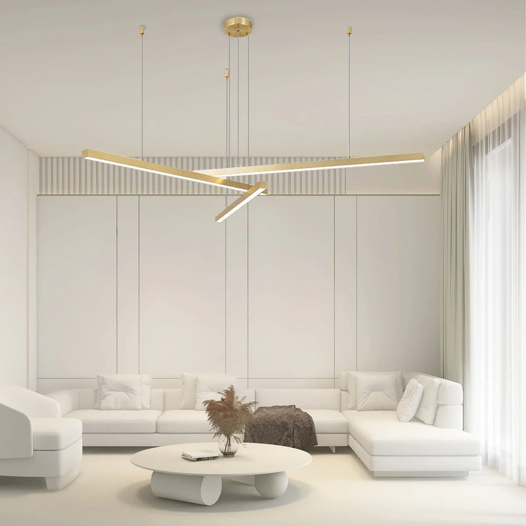 Multi Light Sticks LED Chandelier for Living Room