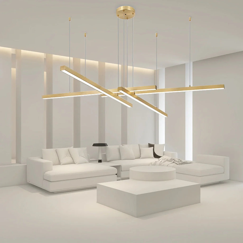 Multi Light Sticks LED Chandelier for Living Room