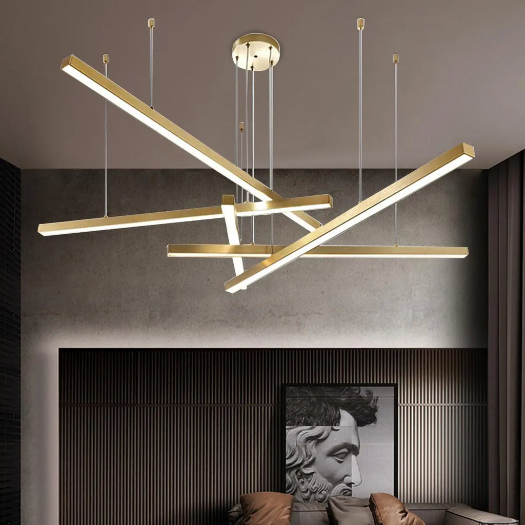 Multi Light Sticks LED Chandelier for Living Room