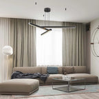 Multi Light Sticks LED Chandelier for Living Room