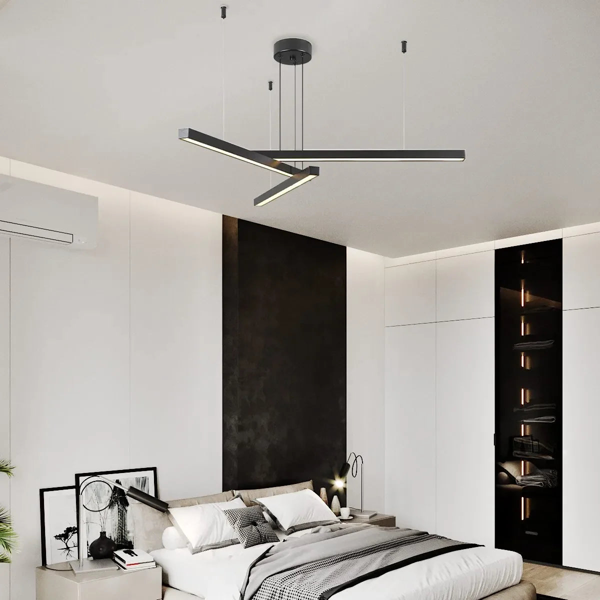 Multi Light Sticks LED Chandelier for Living Room