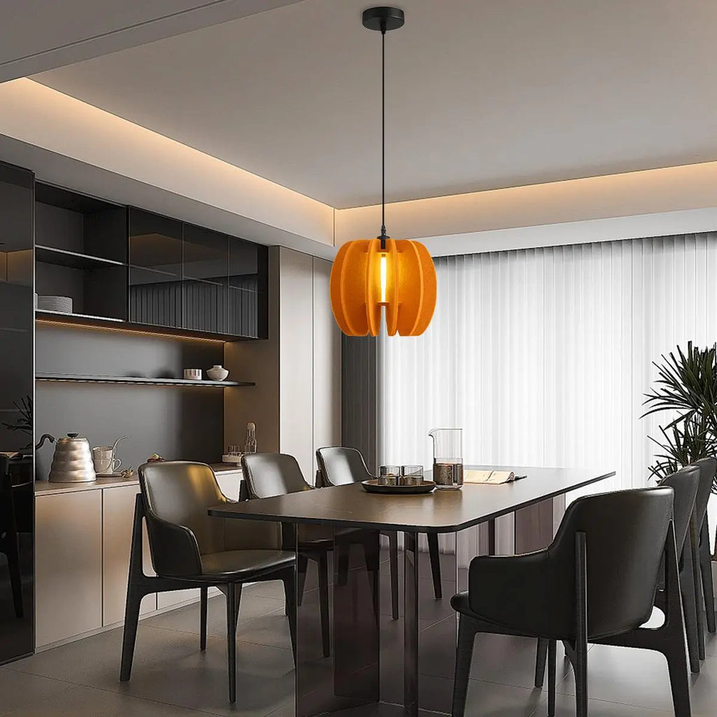 Circular Arc Piece Acoustic Pendant Light