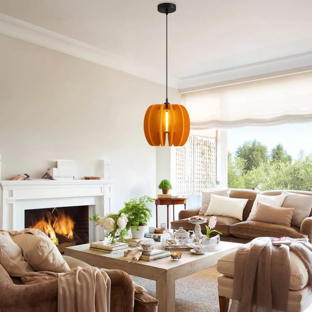 Circular Arc Piece Acoustic Pendant Light