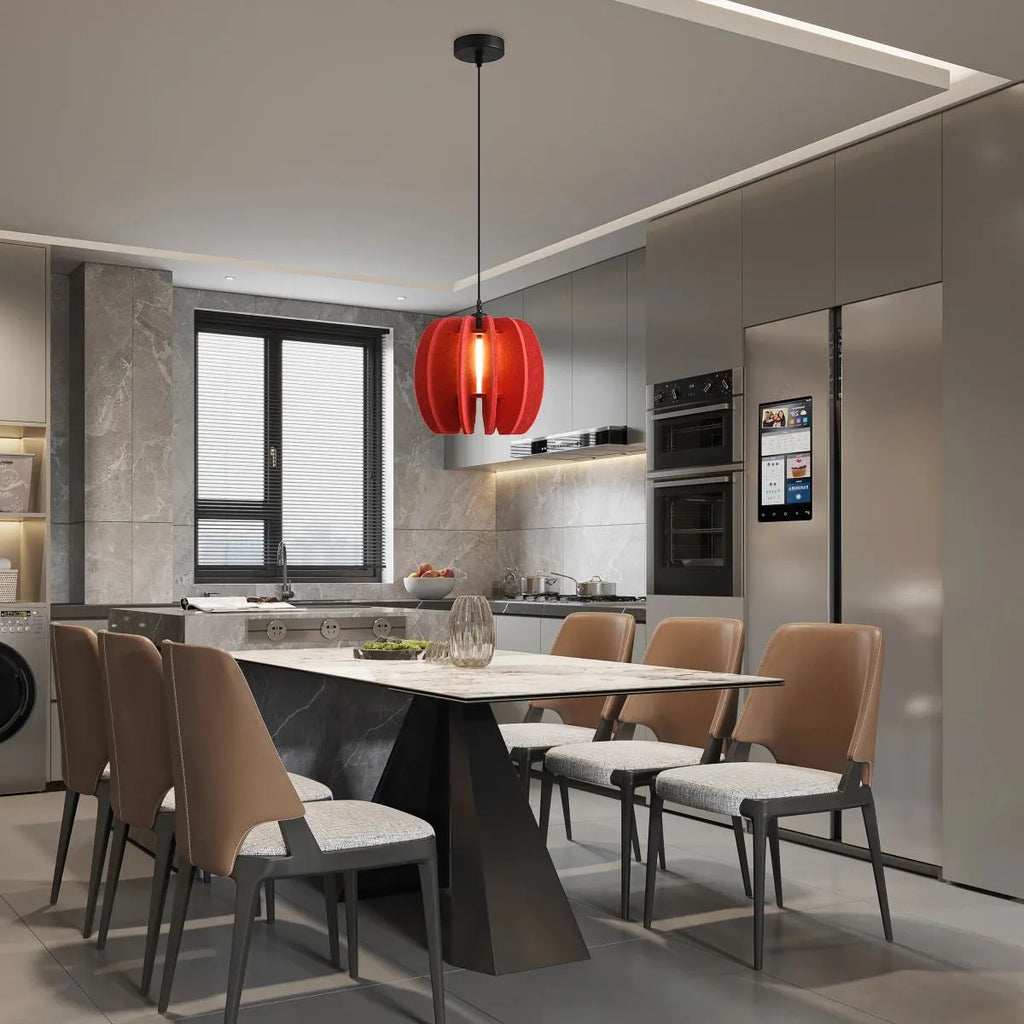 Circular Arc Piece Acoustic Pendant Light