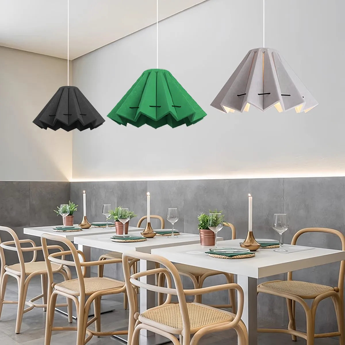 Morning Glory Acoustic Pendant Light