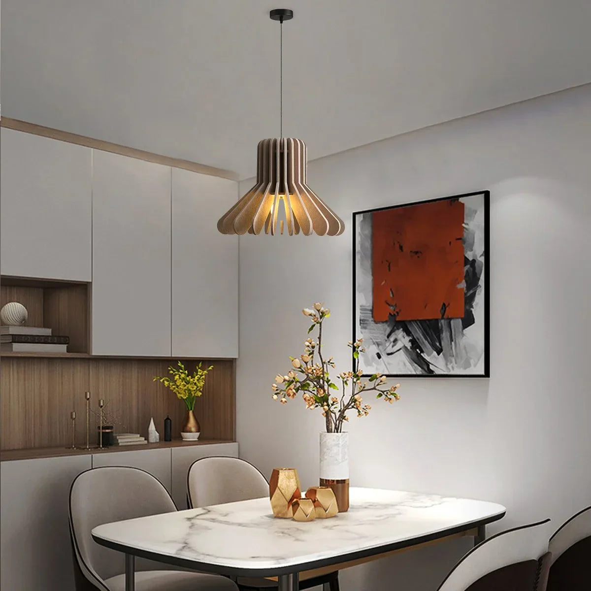 Nordic Octopus Felt Acoustic Pendant Light