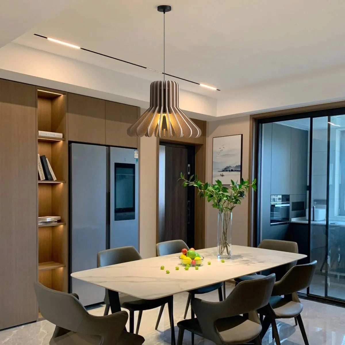 Nordic Octopus Felt Acoustic Pendant Light