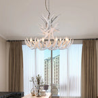 Antler Shape Resin Chandelier for Living Room