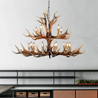 Antler Shape Resin Chandelier for Living Room