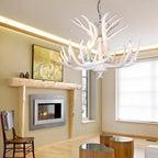 Antler Shape Resin Chandelier for Living Room