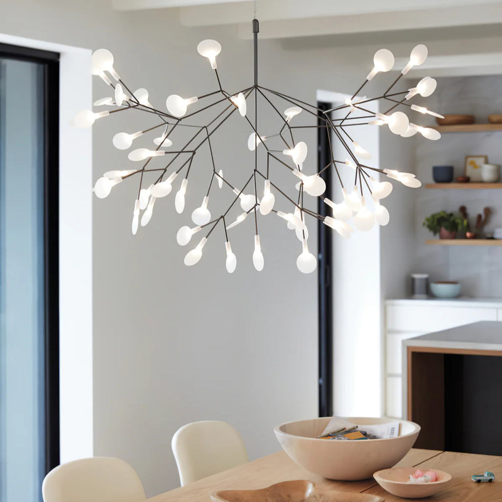 Black Firefly LED Chandelier