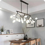 Black Firefly LED Chandelier