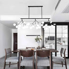 Black Firefly LED Chandelier