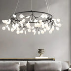 Black Firefly LED Chandelier
