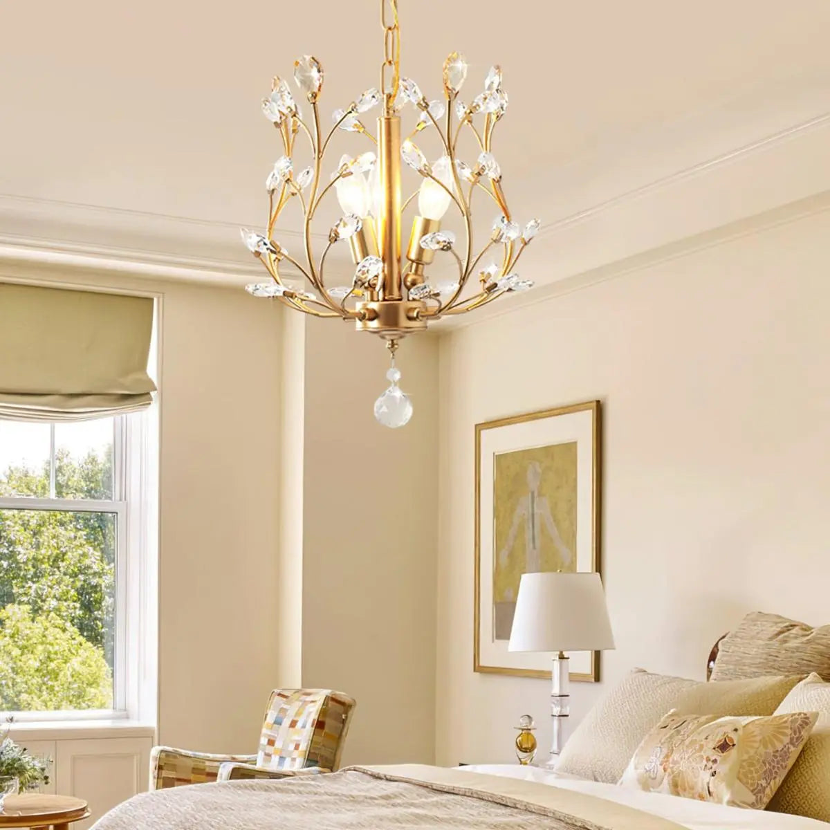 Branch Crystal Chandelier for Living Room