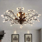 Branch Crystal Chandelier for Living Room