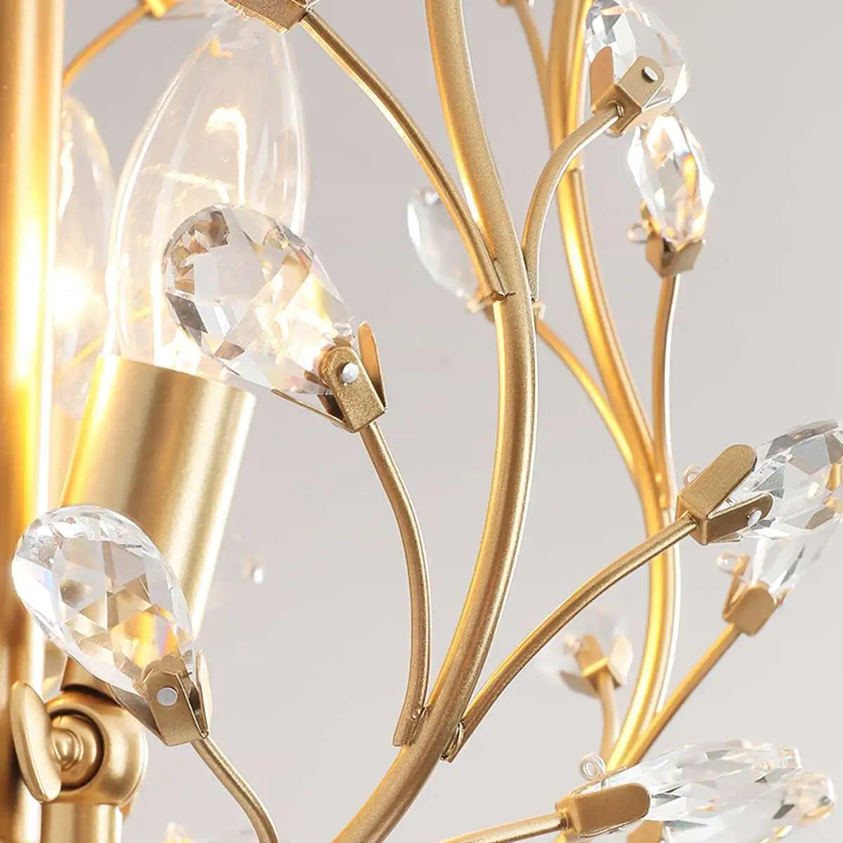 Branch Crystal Chandelier for Living Room