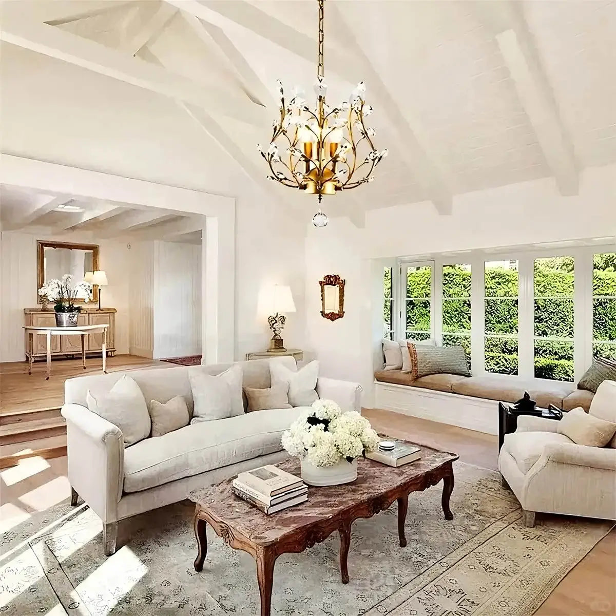 Branch Crystal Chandelier for Living Room