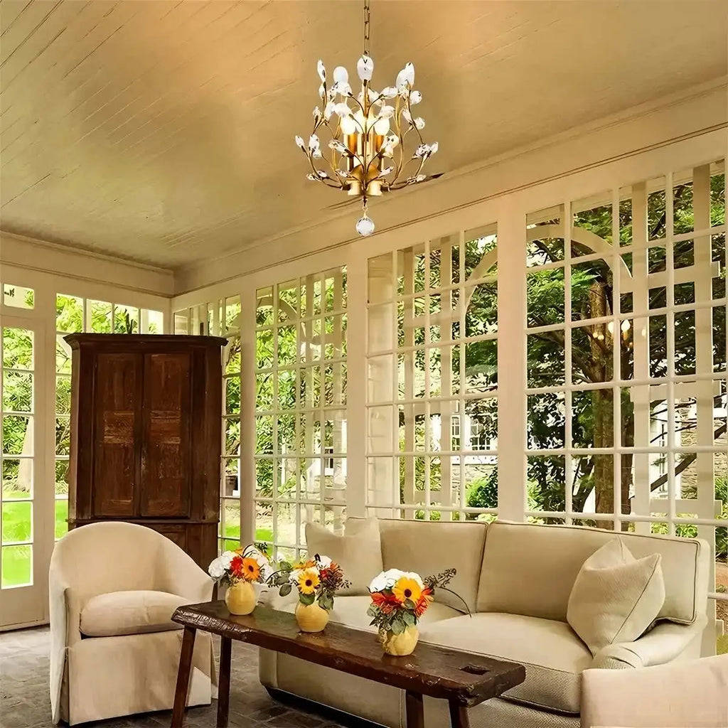 Branch Crystal Chandelier for Living Room