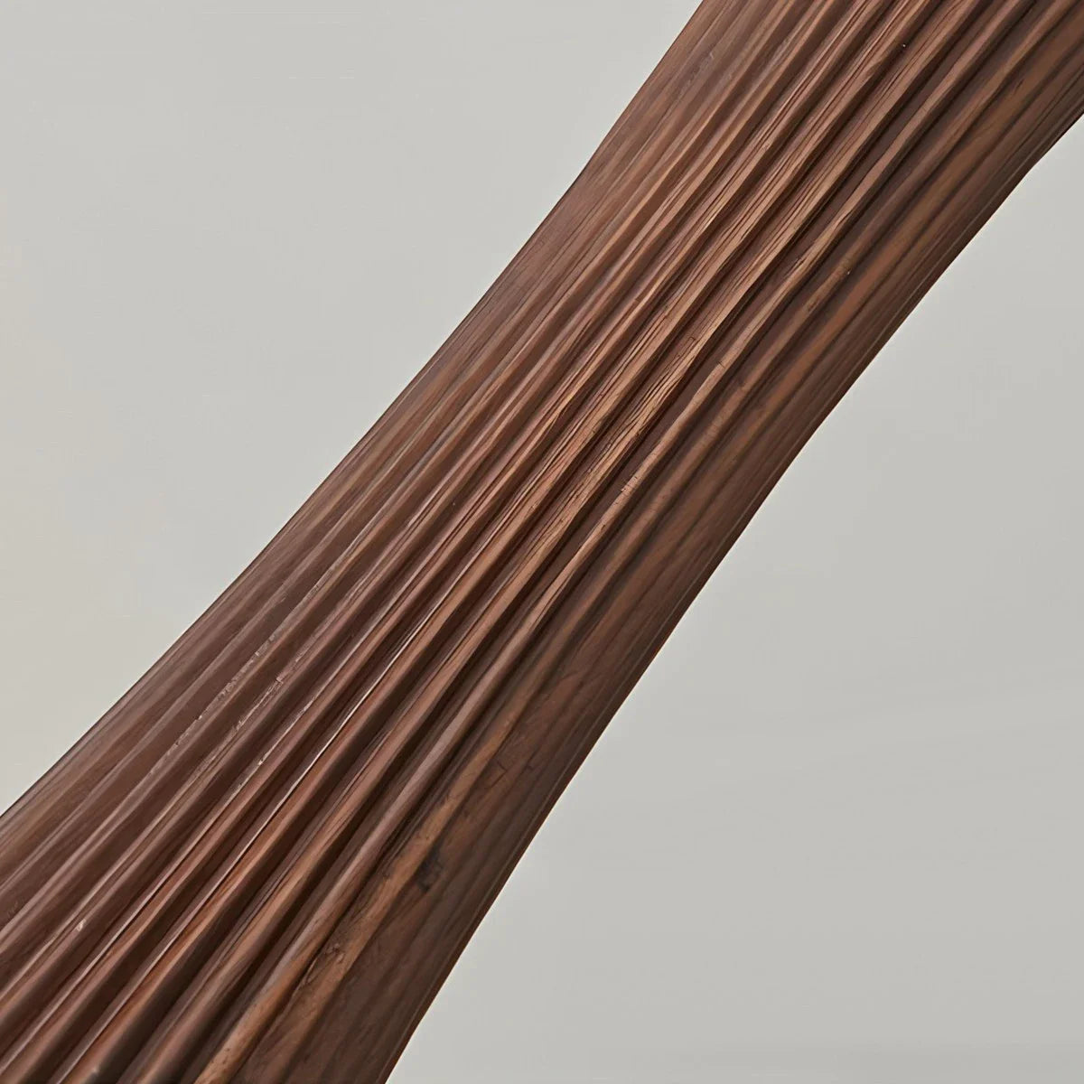 Brass Wooden Persimmon Chandelier