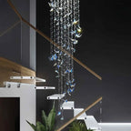 Butterfly Chandelier Hanging Lights for Staircase