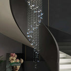 Butterfly Chandelier Hanging Lights for Staircase
