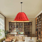 Clock Shaped Hot Pressed Acoustic Pendant Light