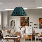 Clock Shaped Hot Pressed Acoustic Pendant Light