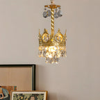 French Retro Crystal Chandelier for Dining Room