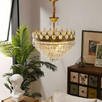 French Retro Crystal Chandelier for Dining Room